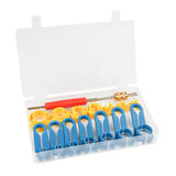 Maxbell 16 Pieces AC Fuel Line Disconnect Tool Set for A/C Fuel Transmission Systems