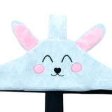 Maxbell Car Seat Head Support Infant Baby Soft Slumber Sling Fit for Children Rabbit