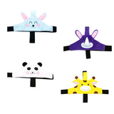 Maxbell Car Seat Head Support Infant Baby Soft Slumber Sling Fit for Children Rabbit