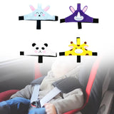 Maxbell Car Seat Head Support Infant Baby Soft Slumber Sling Fit for Children Rabbit
