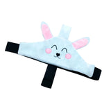 Maxbell Car Seat Head Support Infant Baby Soft Slumber Sling Fit for Children Rabbit