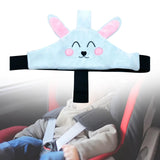 Maxbell Car Seat Head Support Infant Baby Soft Slumber Sling Fit for Children Rabbit