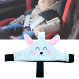 Maxbell Car Seat Head Support Infant Baby Soft Slumber Sling Fit for Children Rabbit