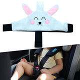Maxbell Car Seat Head Support Infant Baby Soft Slumber Sling Fit for Children Rabbit