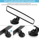 Maxbell Car Truck Rearview Mirror Durable Anti Glare Universal 200x60mm