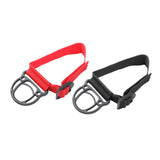 Maxbell 2x Clothes Hook Fittings Universal Interior for Car Suvs Traveling Red