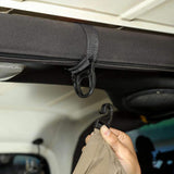 Maxbell 2x Clothes Hook Fittings Universal Interior for Car Suvs Traveling Red
