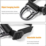 Maxbell 2x Clothes Hook Fittings Universal Interior for Car Suvs Traveling Red