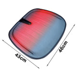 Maxbell Gel Chair Seat Cushion Summer Heat Insulation for Waist Gift red
