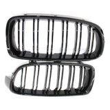 Maxbell 2Pcs Front Kidney Grille Grill 51130054494 for BMW 3 F30 F31