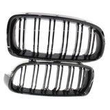 Maxbell 2Pcs Front Kidney Grille Grill 51130054494 for BMW 3 F30 F31