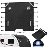 Maxbell Caravan Towing Cover with 2 LED Lights Waterproof Oxford Adjustable Strap
