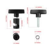 Maxbell Lift Support Clamp for Car Anti Slip Lightweight for Truck Accessories Black