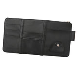 Maxbell Truck Sun Visor Organizer with Multi Pocket for Pens Notes Black