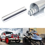 Maxbell Chrome silver Vinyl Wrap Sticker Decal Film Sheet for Motorcycle