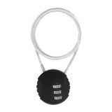 Maxbell Motorcycle Helmet Lock Cycling lock Universal mini Backpack Black
