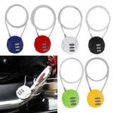 Maxbell Motorcycle Helmet Lock Cycling lock Universal mini Backpack Black