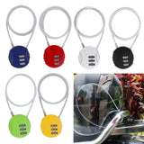 Maxbell Motorcycle Helmet Lock Cycling lock Universal mini Backpack Black