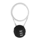 Maxbell Motorcycle Helmet Lock Cycling lock Universal mini Backpack Black