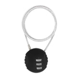 Maxbell Motorcycle Helmet Lock Cycling lock Universal mini Backpack Black