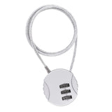 Maxbell Motorcycle Helmet Lock Cycling lock Universal mini Backpack Silver