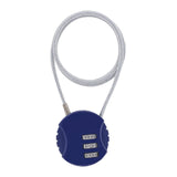 Maxbell Motorcycle Helmet Lock Cycling lock Universal mini Backpack Blue