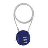 Maxbell Motorcycle Helmet Lock Cycling lock Universal mini Backpack Blue