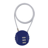 Maxbell Motorcycle Helmet Lock Cycling lock Universal mini Backpack Blue