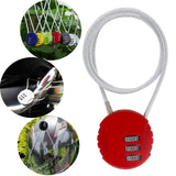 Maxbell Motorcycle Helmet Lock Cycling lock Universal mini Backpack Red