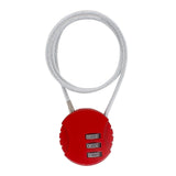 Maxbell Motorcycle Helmet Lock Cycling lock Universal mini Backpack Red