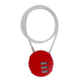 Maxbell Motorcycle Helmet Lock Cycling lock Universal mini Backpack Red