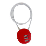 Maxbell Motorcycle Helmet Lock Cycling lock Universal mini Backpack Red