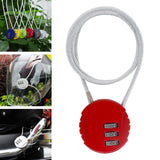 Maxbell Motorcycle Helmet Lock Cycling lock Universal mini Backpack Red
