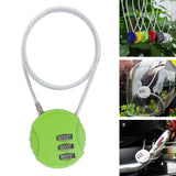 Maxbell Motorcycle Helmet Lock Cycling lock Universal mini Backpack Green