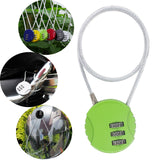 Maxbell Motorcycle Helmet Lock Cycling lock Universal mini Backpack Green