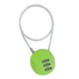 Maxbell Motorcycle Helmet Lock Cycling lock Universal mini Backpack Green