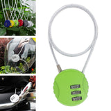 Maxbell Motorcycle Helmet Lock Cycling lock Universal mini Backpack Green