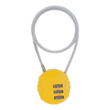 Maxbell Motorcycle Helmet Lock Cycling lock Universal mini Backpack Yellow