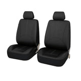 Maxbell Car Seat Covers Classic Washable Luxurious for Most Car Suvs Auto Parts Black 4pcs