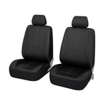 Maxbell Car Seat Covers Classic Washable Luxurious for Most Car Suvs Auto Parts Black 4pcs