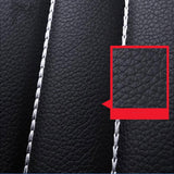 Maxbell Car Seat Covers Classic Washable Luxurious for Most Car Suvs Auto Parts Black 4pcs