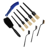 Maxbell 10Pcs Detailing Brush Kit Products Cleaner for Car Cleaning Wheel Brush
