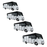Maxbell Portable RV Caravan Roof Cover Collapsible for Caravan Travel Trailers 5m x 3m