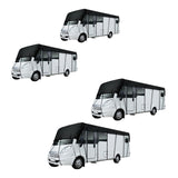 Maxbell Portable RV Caravan Roof Cover Collapsible for Caravan Travel Trailers 5m x 3m