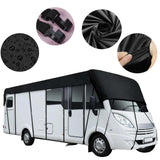 Maxbell Portable RV Caravan Roof Cover Collapsible for Caravan Travel Trailers 5m x 3m