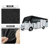 Maxbell Portable RV Caravan Roof Cover Collapsible for Caravan Travel Trailers 8.5m x 3m