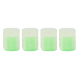Maxbell 4x Car Tire Valve Stem Caps Luminous Glow in The Dark for Trucks Suvs