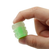 Maxbell 4x Car Tire Valve Stem Caps Luminous Glow in The Dark for Trucks Suvs