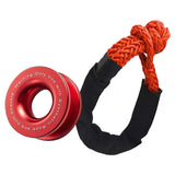 Maxbell Car recover Ring 55000lbs Towing Winch Soft Shackle for SUV Truck with Tow Rope