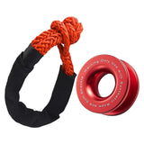 Maxbell Car recover Ring 55000lbs Towing Winch Soft Shackle for SUV Truck with Tow Rope